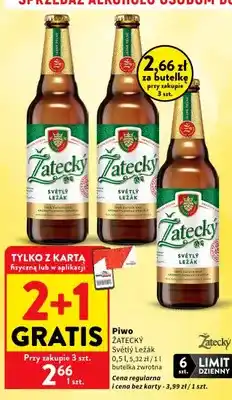Intermarche Piwo Žatecký Světlý Ležák oferta