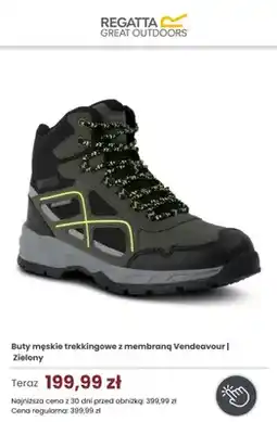Regatta Buty męskie trekkingowe z membraną Regatta Vendeavour oferta
