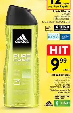 Intermarche Żel pod prysznic Adidas Pure Game oferta