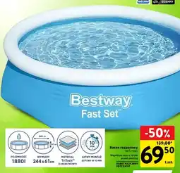 Intermarche Basen rozporowy Bestway Fast Set oferta