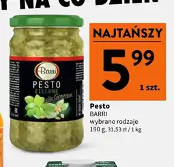Intermarche Sos pesto Barri oferta