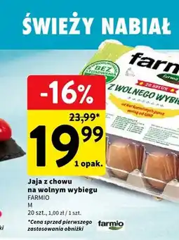 Intermarche Jaja z chowu na wolnym wybiegu Farmio M oferta