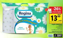 Intermarche Papier toaletowy Regina rumiankowy 3-warstwowy 12-pak oferta