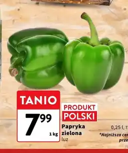 Intermarche Papryka zielona luz oferta