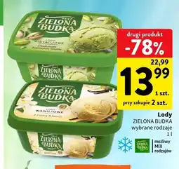 Intermarche Lody waniliowe Zielona Budka oferta