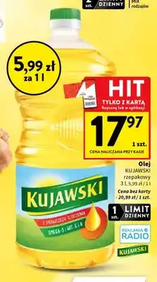 Intermarche Olej rzepakowy Kujawski oferta