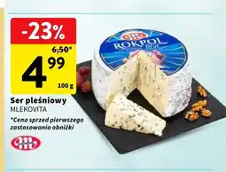 Intermarche Ser pleśniowy Rokpol Blue Mlekovita oferta