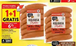 Intermarche Kiełbasa śląska Prosto z Wędliniarni oferta