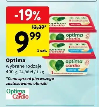 Intermarche Margaryna Optima Cardio oferta