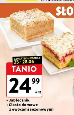 Intermarche Ciasto domowe z owocami sezonowymi oferta