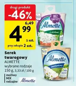Intermarche Serek twarogowy Almette oferta