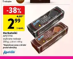 Intermarche Herbatniki Petit Beurre Apetitki oferta