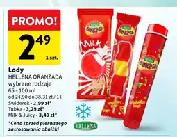 Intermarche Lody Hellena Oranżada Świderek oferta