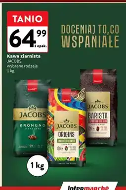 Intermarche Kawa ziarnista Jacobs Krönung oferta