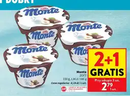 Intermarche Deser mleczny Monte Zott oferta