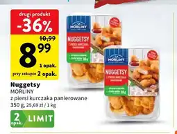Intermarche Nuggetsy z piersi kurczaka panierowane Morliny oferta