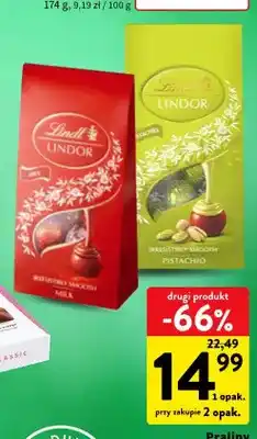 Intermarche Praliny Lindt Lindor Milk oferta