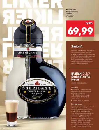 Kaufland Likier Sheridan's oferta