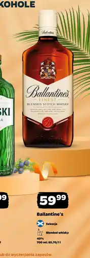 Netto Whisky Ballantine's oferta
