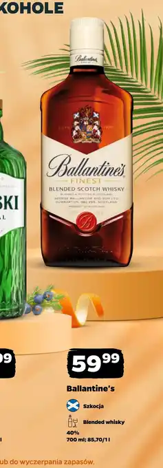 Netto Whisky Ballantine's oferta