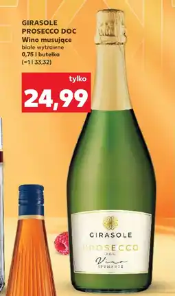 Kaufland Wino musujące Girasole oferta