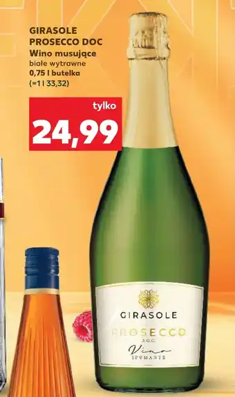 Kaufland Wino musujące Girasole oferta
