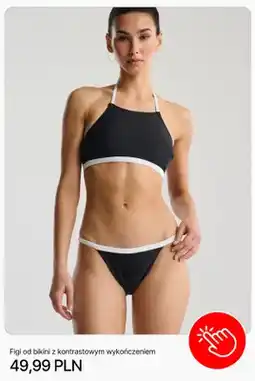 Cropp Figi od bikini Cropp z kontrastowym wykończeniem oferta