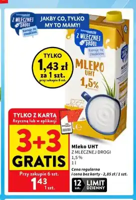 Intermarche Mleko UHT Z Mlecznej Drogi 1,5% oferta