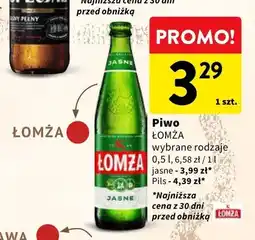Intermarche Piwo Łomża jasne oferta