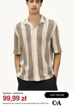 C&A Koszula relaxed fit C&A oferta