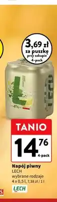 Intermarche Napój piwny Lech Free 4-pak oferta