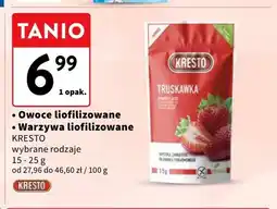 Intermarche Owoce liofilizowane Kresto Truskawka oferta