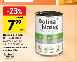 Intermarche Karma dla psa Dolina Noteci Premium Dziczyzna oferta