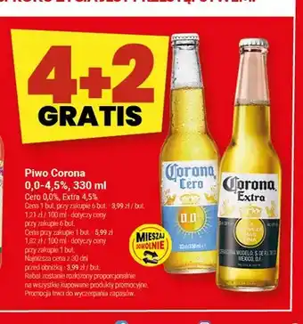 Twój Market Piwo bezalkoholowe Corona Cero oferta