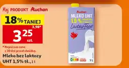 Auchan Mleko bez laktozy Auchan oferta