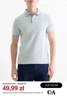 C&A Koszulka polo C&A regular fit oferta