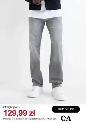 C&A Jeansy straight C&A oferta