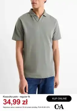 C&A Koszulka polo C&A regular fit oferta
