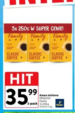 Intermarche Kawa mielona Eduscho Family 3-pak oferta