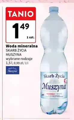 Intermarche Woda mineralna Skarb Życia Muszyna oferta