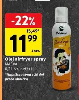 Intermarche Olej Maeva Airfryer spray oferta