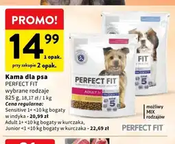 Intermarche Karma dla psa Perfect Fit Sensitive 1+ bogata w indyka oferta