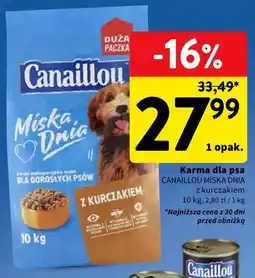Intermarche Karma dla psa Canaillou Miska Dnia z kurczakiem oferta