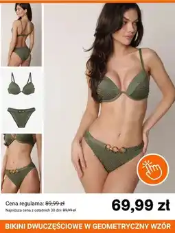 Born2be Bikini dwuczęściowe Born2be w geometryczny wzór oferta