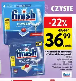 Intermarche Kapsułki do zmywarki Finish Powerball Quantum oferta