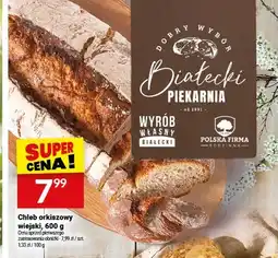 Twój Market Chleb orkiszowy wiejski oferta