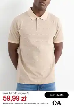 C&A Koszulka polo C&A regular fit oferta