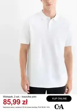 C&A Koszulka polo C&A 2-pak oferta
