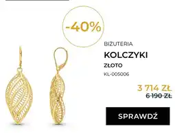 Briju Kolczyki złote Briju Auri KL-005006 oferta
