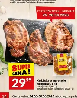 Twój Market Karkówka w marynacie klasycznej Białecki Wędzarnia oferta